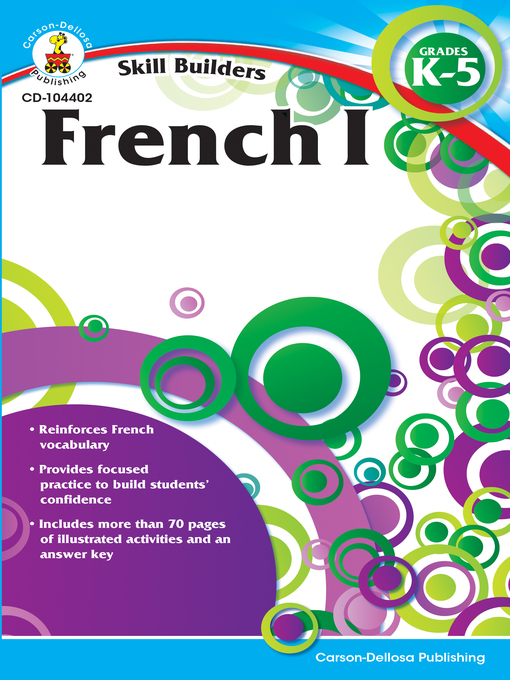 Title details for French I, Grades K--5 by Carson Dellosa Education - Available